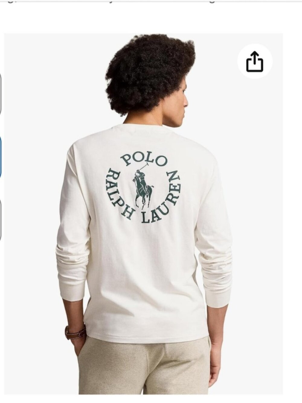 Polo Ralph Lauren Big Pony Logo Jersey T-Shirt White 4XLT Big & Tal Preppy NEW